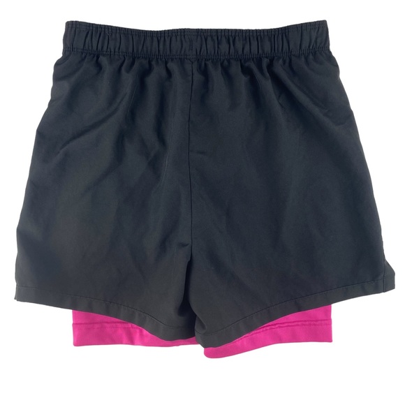 Nike Girls Dri Fit 2 in 1 Built in Compression Shorts - Size M - Picture 2 of 6